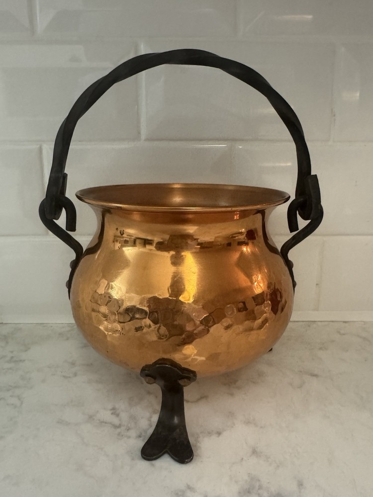 Gekra Copper Pot With Handle. Made in Germany