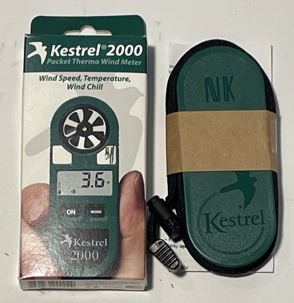 Kestrel 2000 Pocket Wind and Temperature Meter