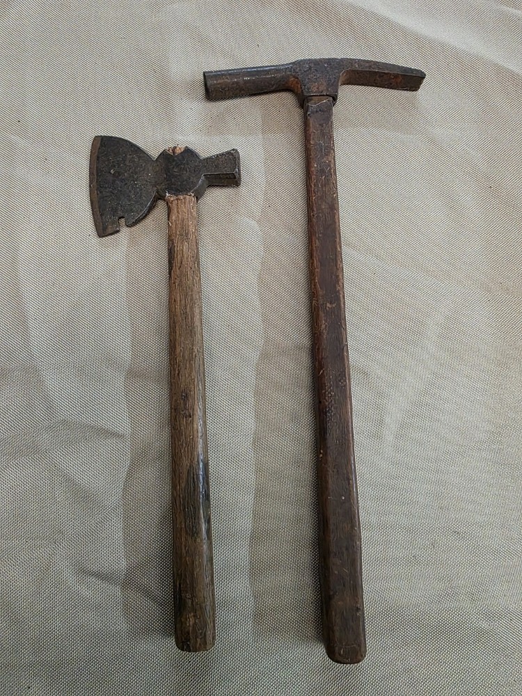 VINTAGE MINI TOOLS DASCO CRATE HAMMER HATCHET MONKEY WRENCH