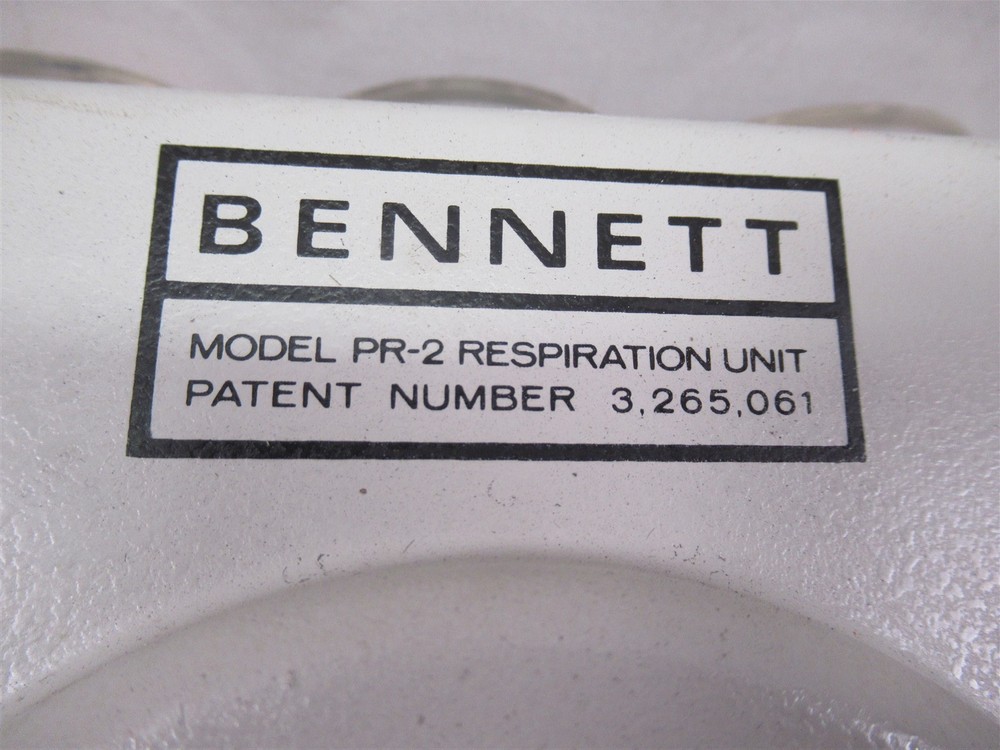 Bennett PR-2 Respiration Unit Vintage Pneumatically Powered Ventilator