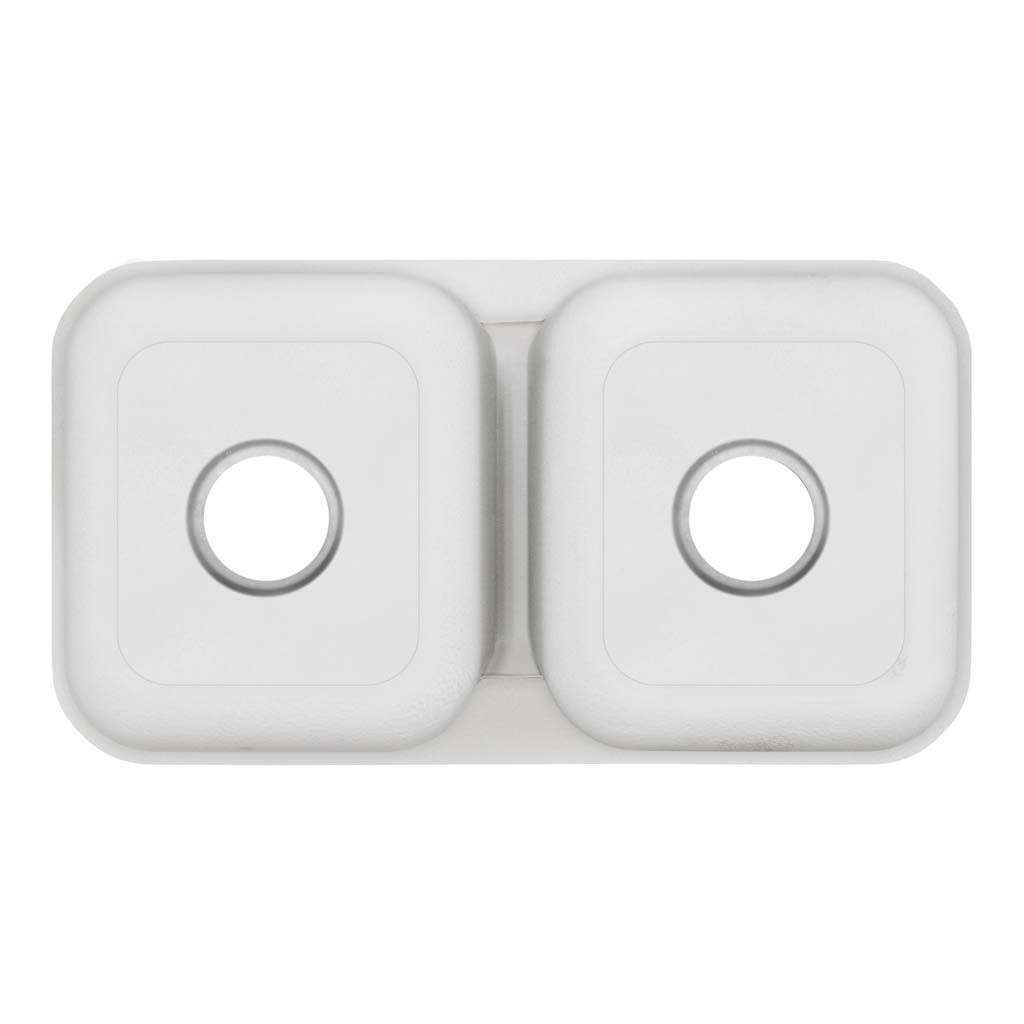 Undermount Stainless Steel Double Basin Kitchen Sink 31 1/2 " x 18 1/8" x 9"