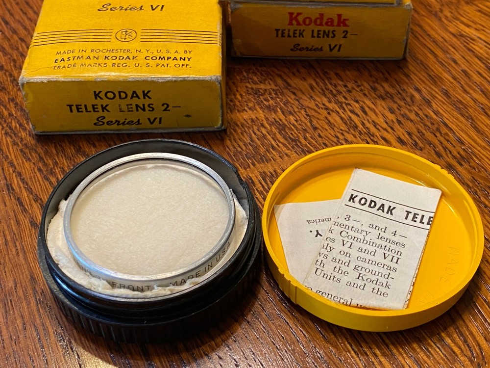 Kodak Series VI Telek Lens 2 Camera Filter
