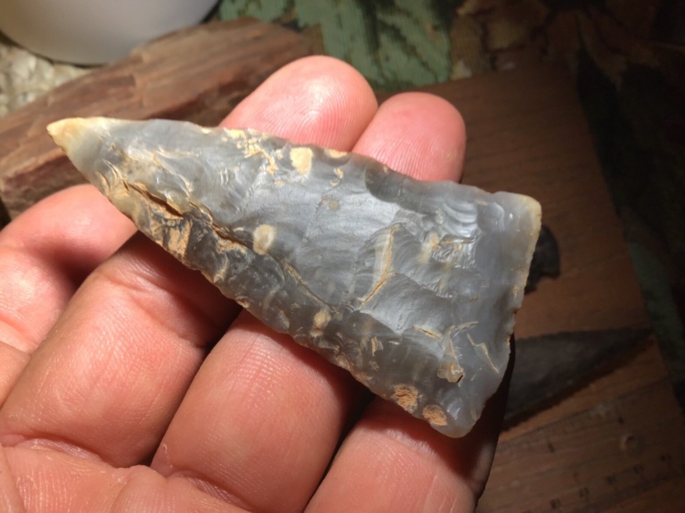 Dovetail, Early Triangular, and Darl Modern Arrowheads