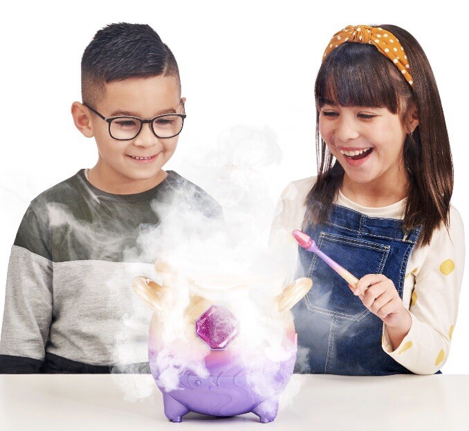2 Magic Mixies Magical Misting Cauldron Interactive Plush Potion 8” Moose Toy