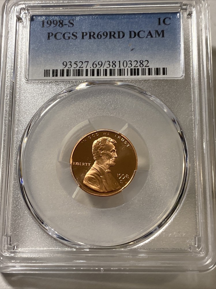 1998-S 5pc Proof Set - PCGS PR69DCAM