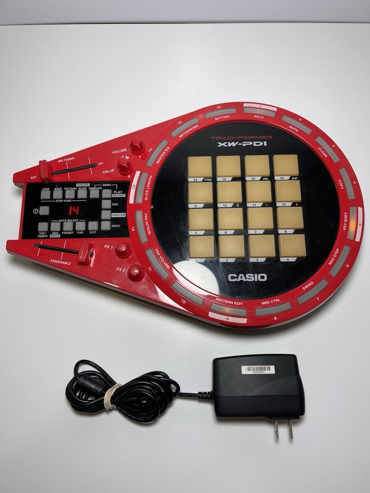Casio XW-PD1 Sampler Sequencer DJ Controller 16 Pads