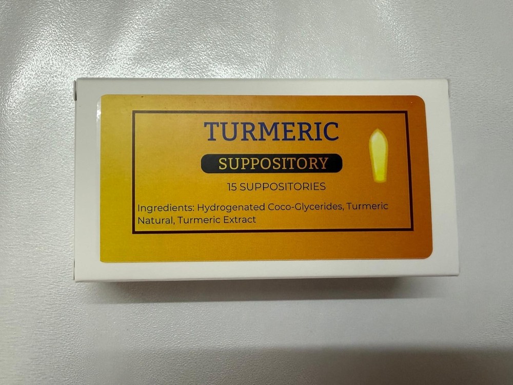 Turmeric Suppository - 15 counts