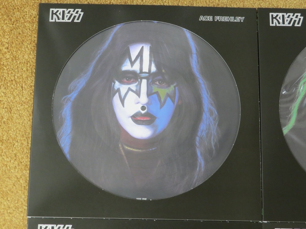 KISS RUSSIAN LILITH SOLO ALBUM PICTURE DISC SET OF 4 RELEASED 2006