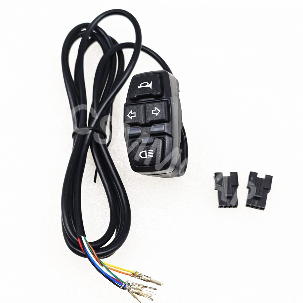 Motorcycle Handlebar Horn Button Turn Signal Fog Light ON/OFF Controller Switch