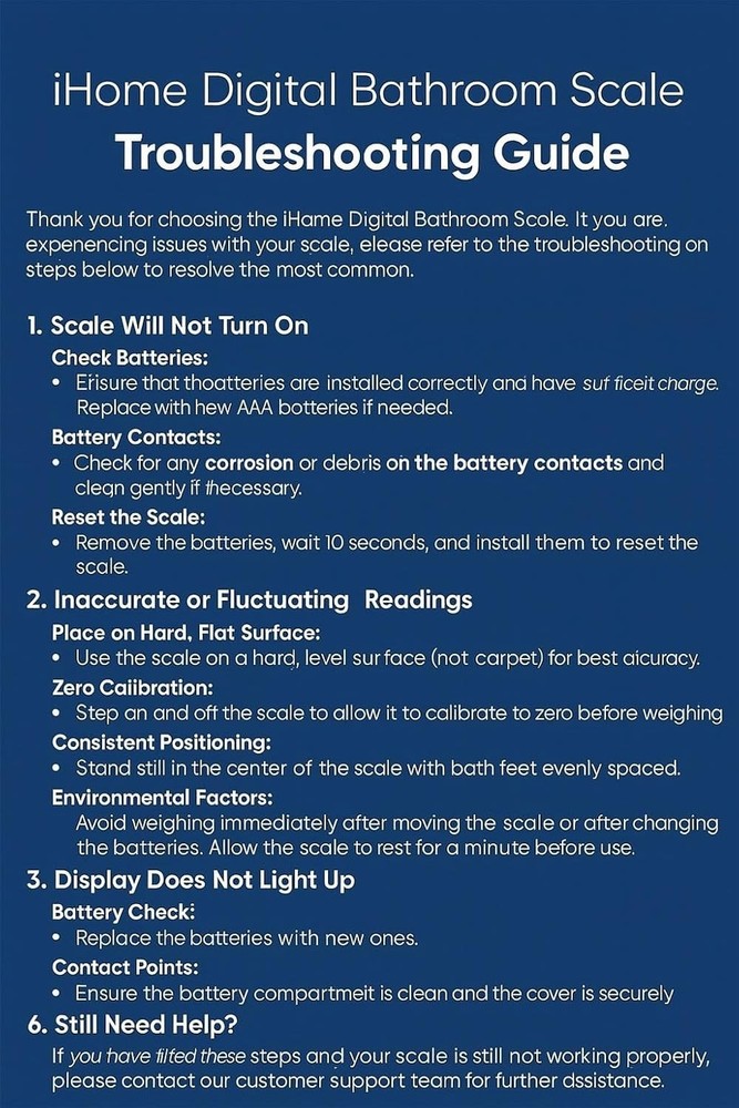 Digital Battery Powered Bathroom Scale 397 lbs, Black