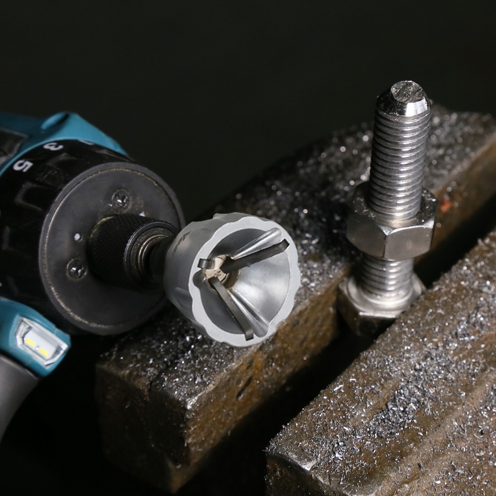 Deburring External Chamfer Tool Metal Chamfering Drill Bit Hex Shank 1/8" - 3/4"