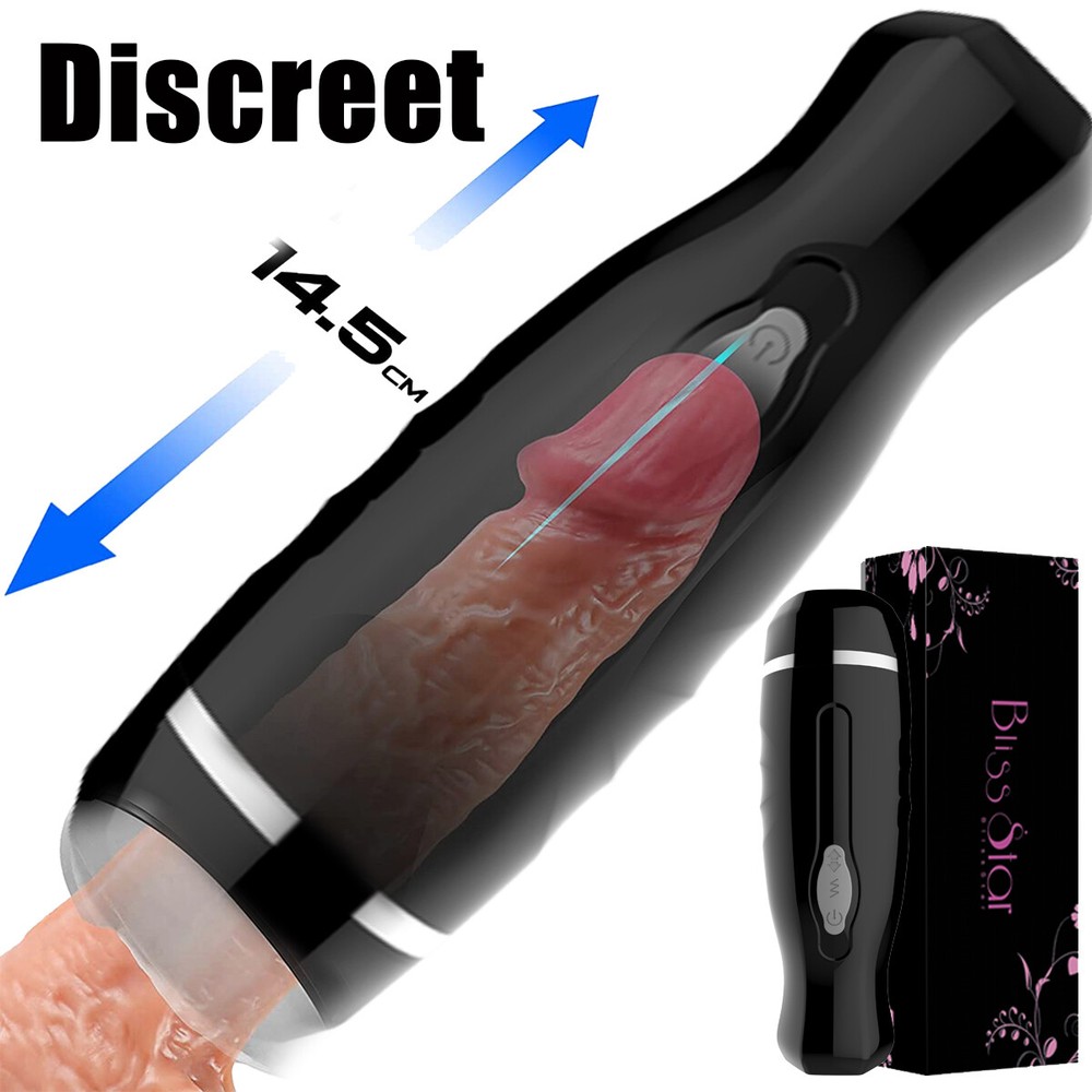 Automatic Male Masturbaters Telescopic Thrusting Cup Vibration Stroker Lubricant