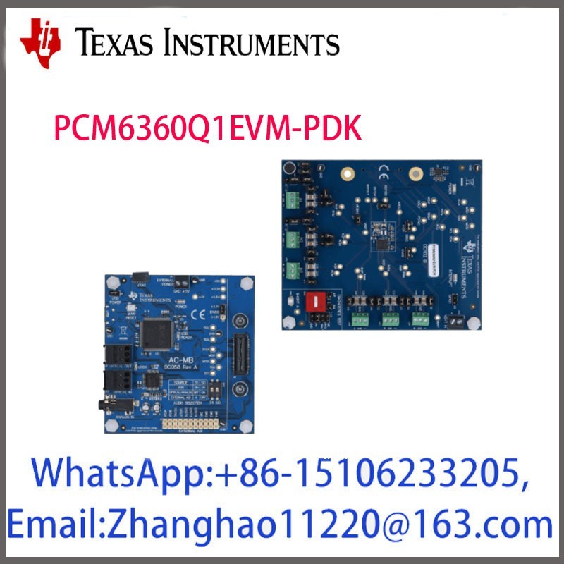 PCM6360Q1EVM-PDK 6-Channel Audio ADC Module Data Conversion IC Development Tool