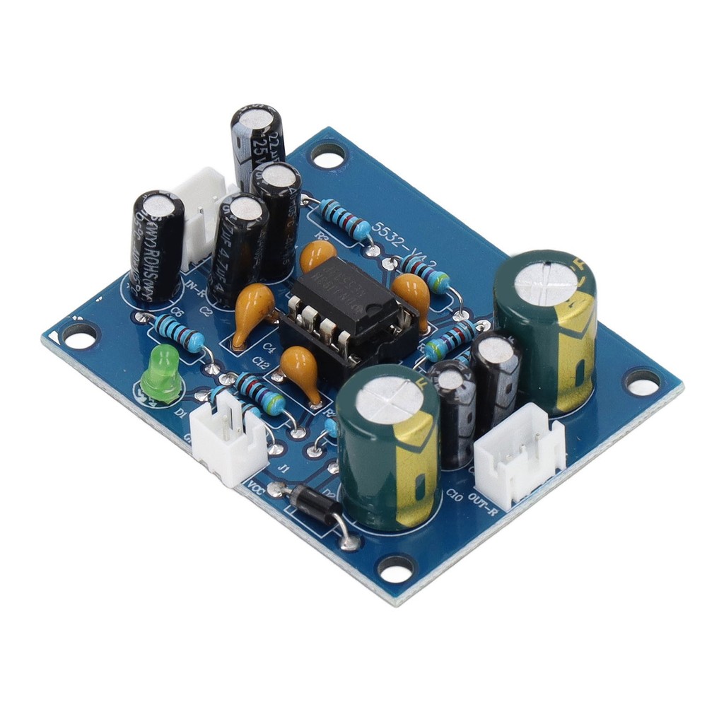 Preamp Module Audio Preamplifier Board NE5532 Chip Accessory Replacement Part