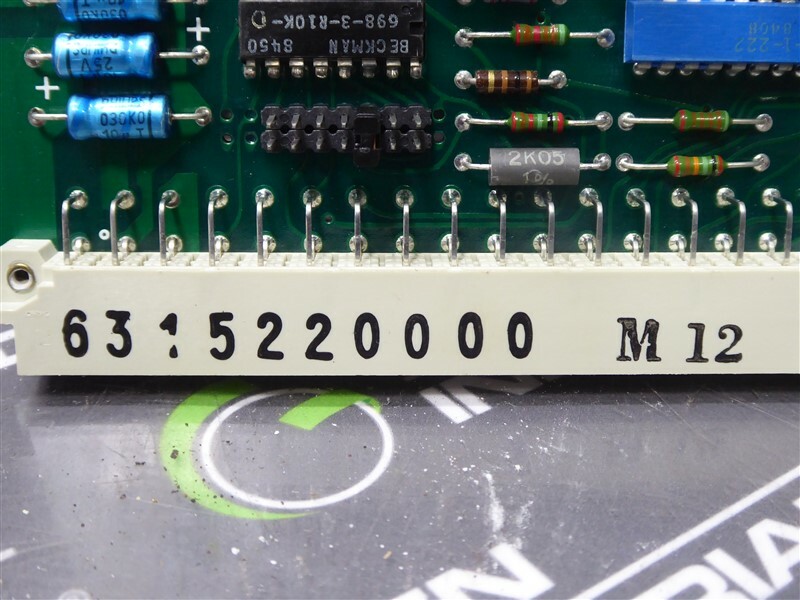 USED Marposs 6315220000 Processor Card
