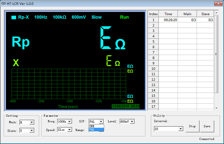 Hantek 1833C Handheld LCR Meter for Inductance Capacitance Resistance Testing