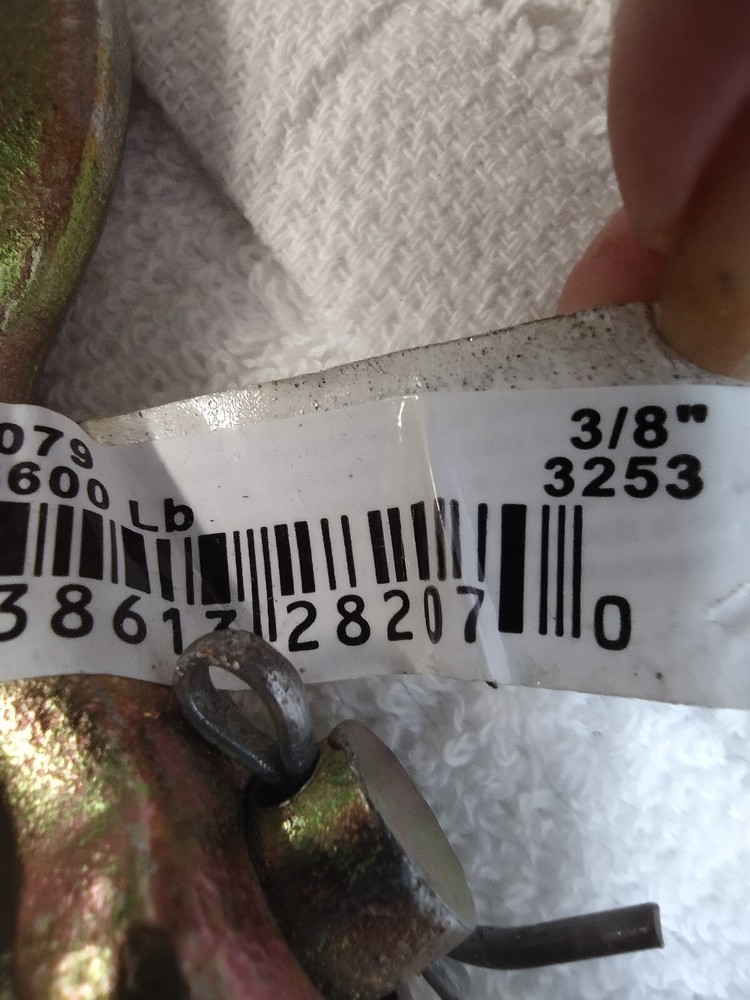3/8" SWL 6600lbs Clevis Grab Hook- 2 Pack