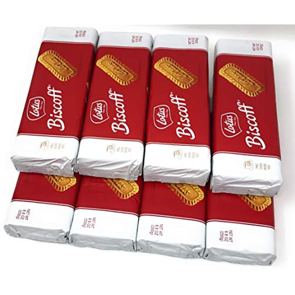Lotus Biscoff Cookies 2 Boxes (4 Packets per Box)