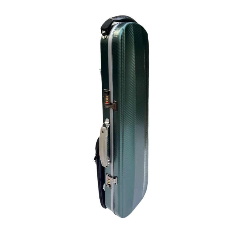 High-grade 4/4 Violin Case green grain Compound material, with coded lock
