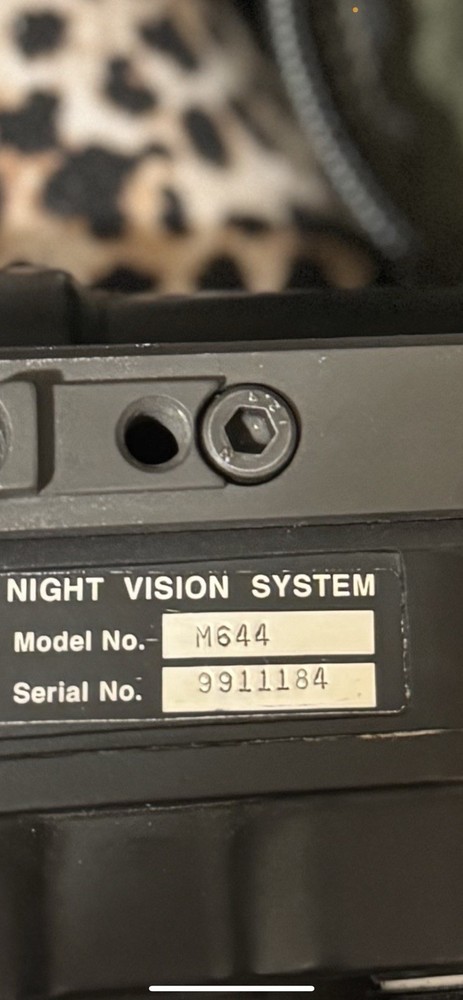 NVEC Raptor Night Vision Scope M644