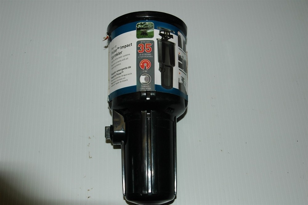 ORBIT PULSE IMPACT SPRINKLER 20-35' COVERAGE POP UP - NOS