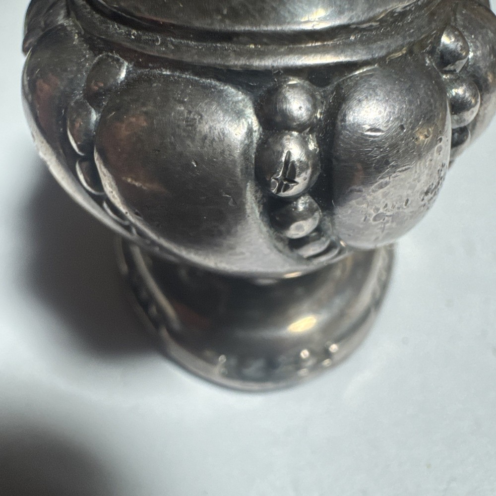 Vintage Silver Plate RONSON CROWN Table Lighter US