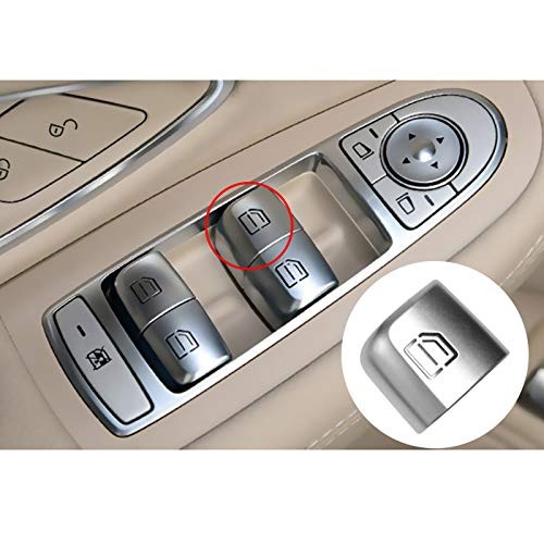 Window Switch Button Covers for Mercedes For W205 Window Button（Front Left）
