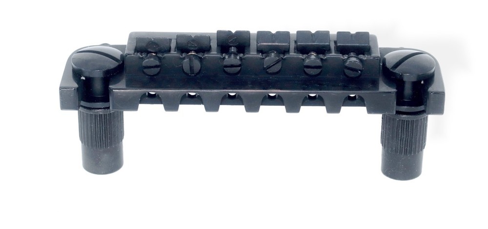 Bridge Tail Combo Adjustable Black post 52.5mm spread full intonated