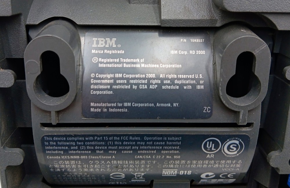 IBM 4610-TF6 P/N 16K8537 IRON GRAY PRINTER