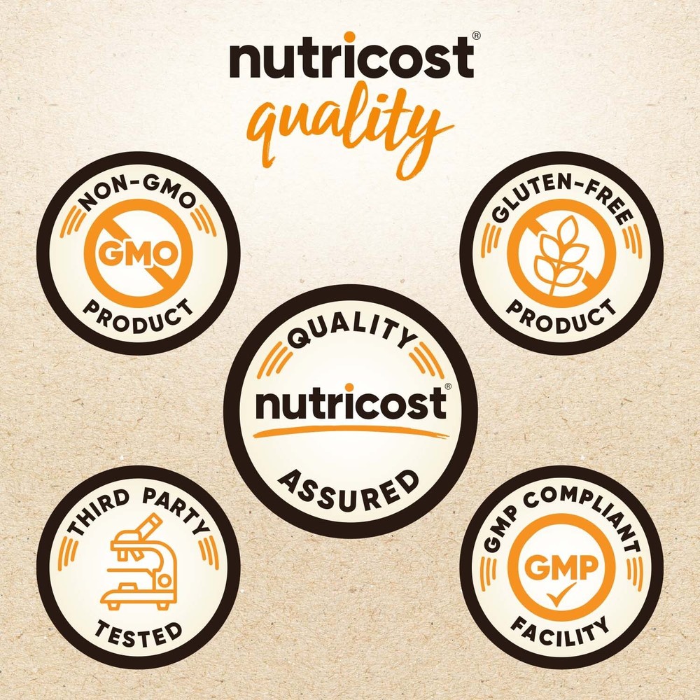 Nutricost Organic Whey Protein Concentrate, Double Chocolate Flavored, (2LBS)
