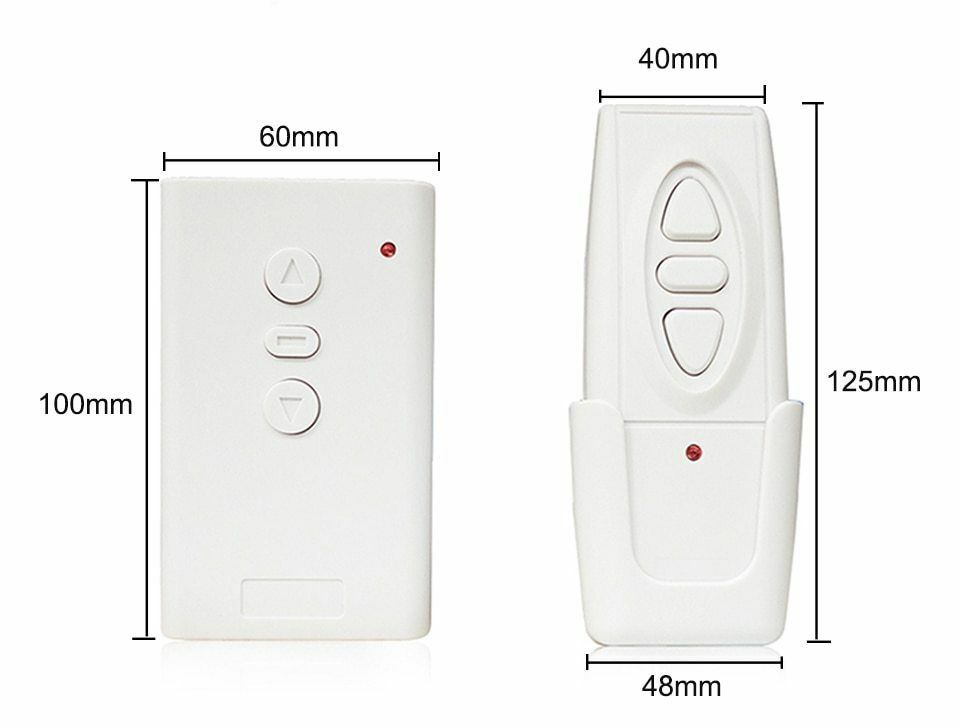 Motorised Projector Screen REMOTE Control RF Curtain Blind + WIRELESS TRIGGER