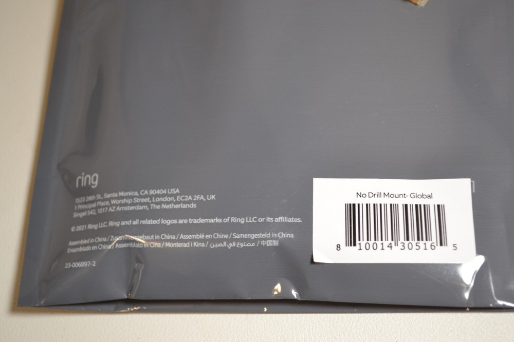 OEM Ring No Drill Mount-Global, 2021