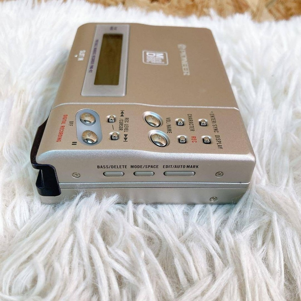 Pioneer Pmd-R2 Portable MD Player, Used, Untested, Includes Accessories
