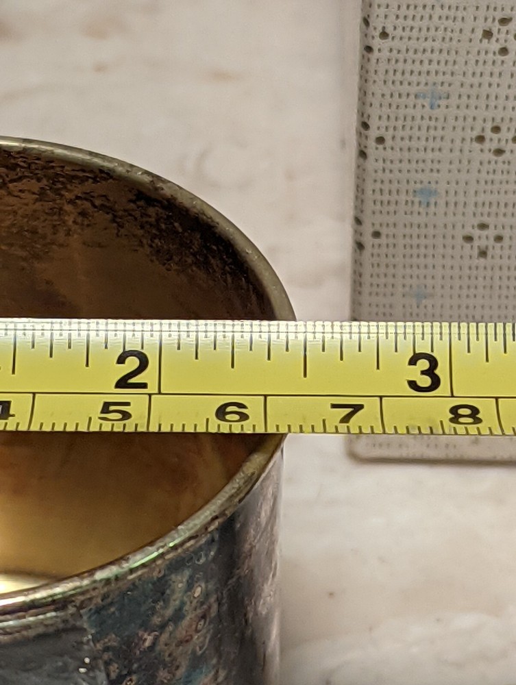 Rogers 1881 Silverplate Infant Baby Cup Original Box No Engraved