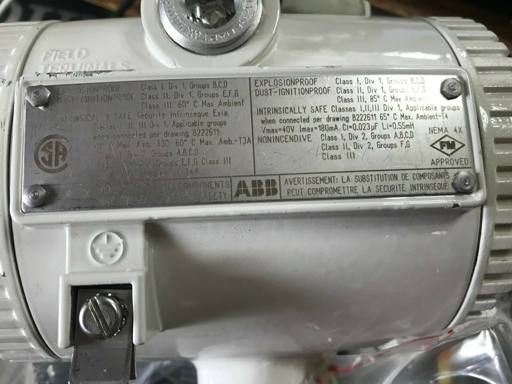ABB PTSDDD-1-221 Pressure Transmitter Explosion Proof Dust Proof