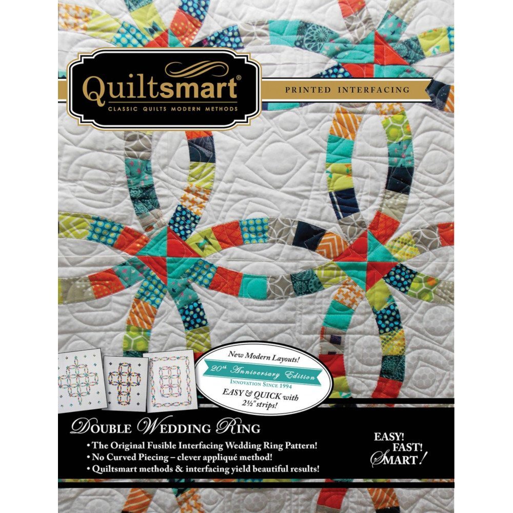 Quiltsmart Double Wedding Ring Quilt Pattern Kit
