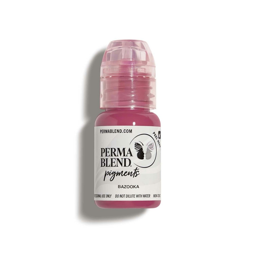 Perma Blend Permanent Makeup for Lips- Bazooka, 0.5 oz