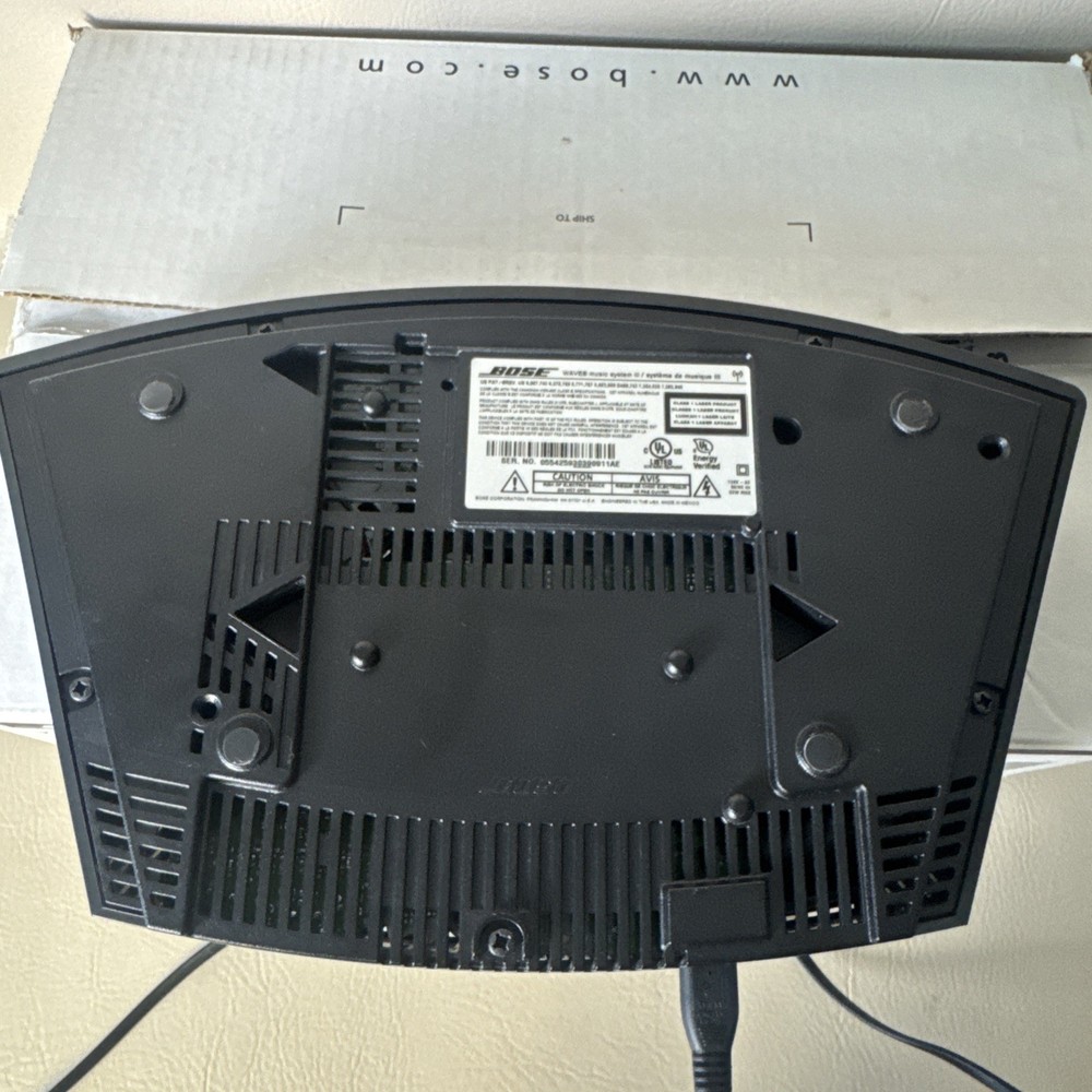 Bose Wave Music System III Black With Remote