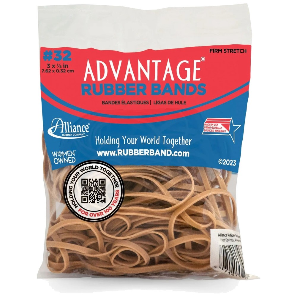 Alliance Advantage #32 Rubber Bands, 175 Pack