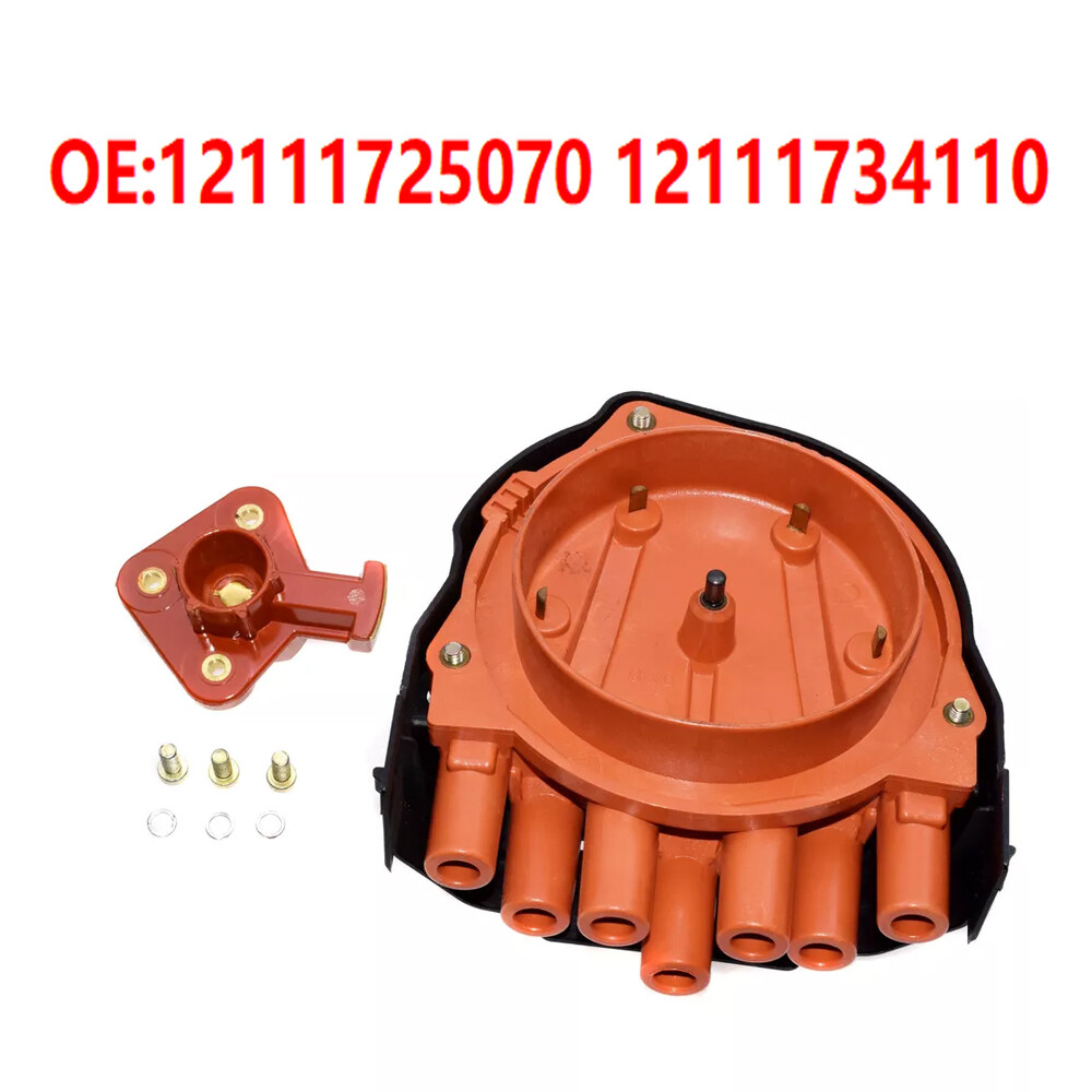 For BMW E23 E24 E28 E30 E31 E32  Distributor Cap & Rotor US Stock