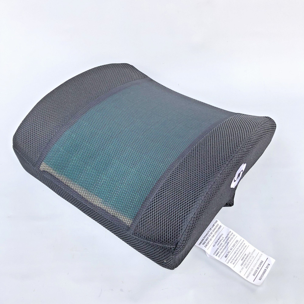 Samsonite Memory Foam Ergonomic Lumbar Support Pillow Car/Work/Plane/Office