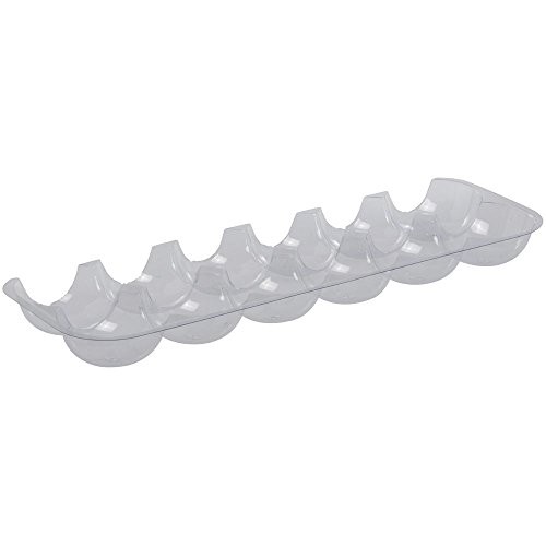 Marco 12 Cavity Rectangular Clear PVC Produce Organizer for Medium Apples or