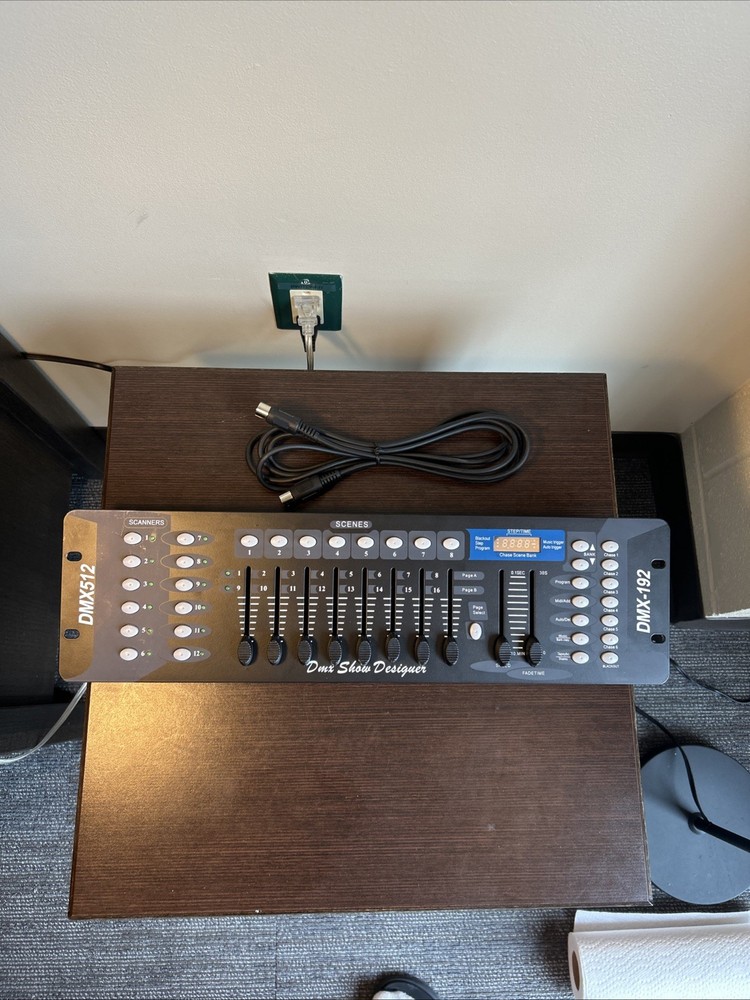 DMX Show Designer DMX512 Light Controller Console DMX-192