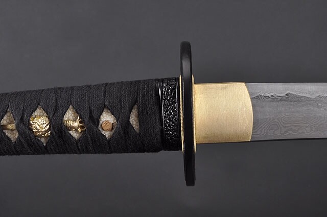 Fully Hand-Forged Damascus Katana, 1024-Layer Practical Samurai Sword