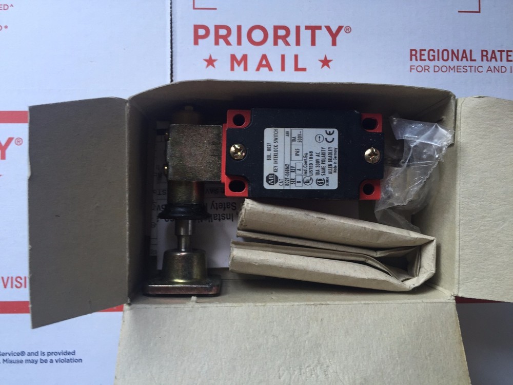 Allen Bradley 802F-E68M2  Key Interlock Switch New in Box