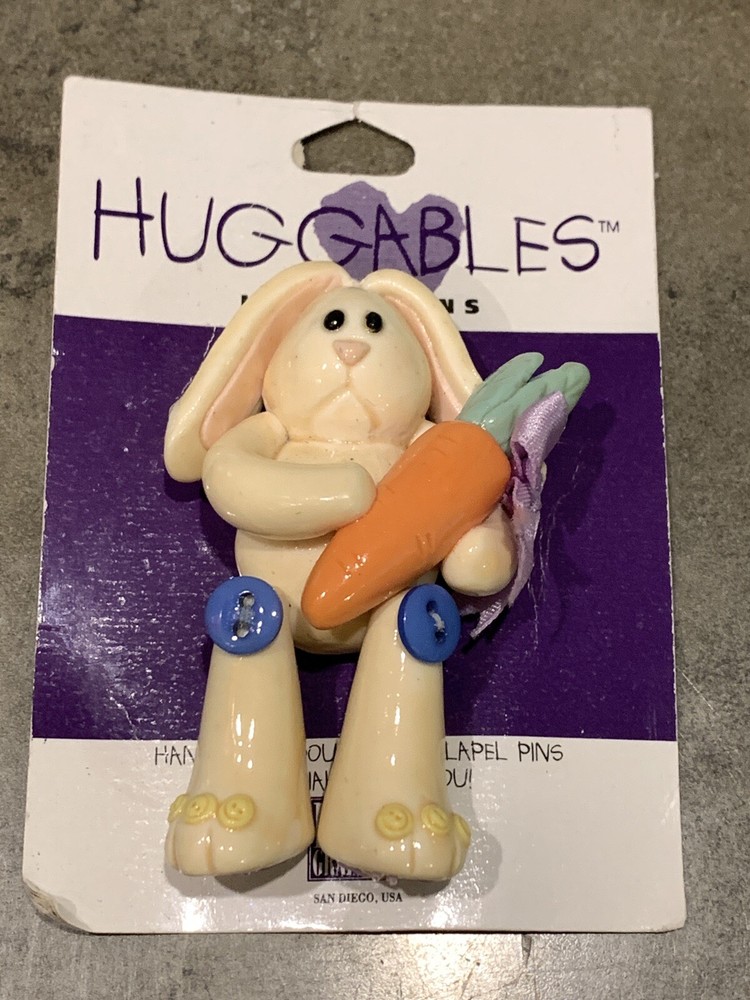 Huggable Moving PIN With Bunny For Easter
