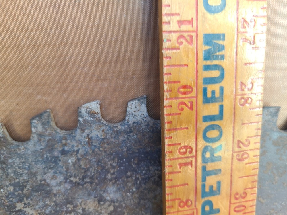 20" Saw Mill Blade Rustic Decor