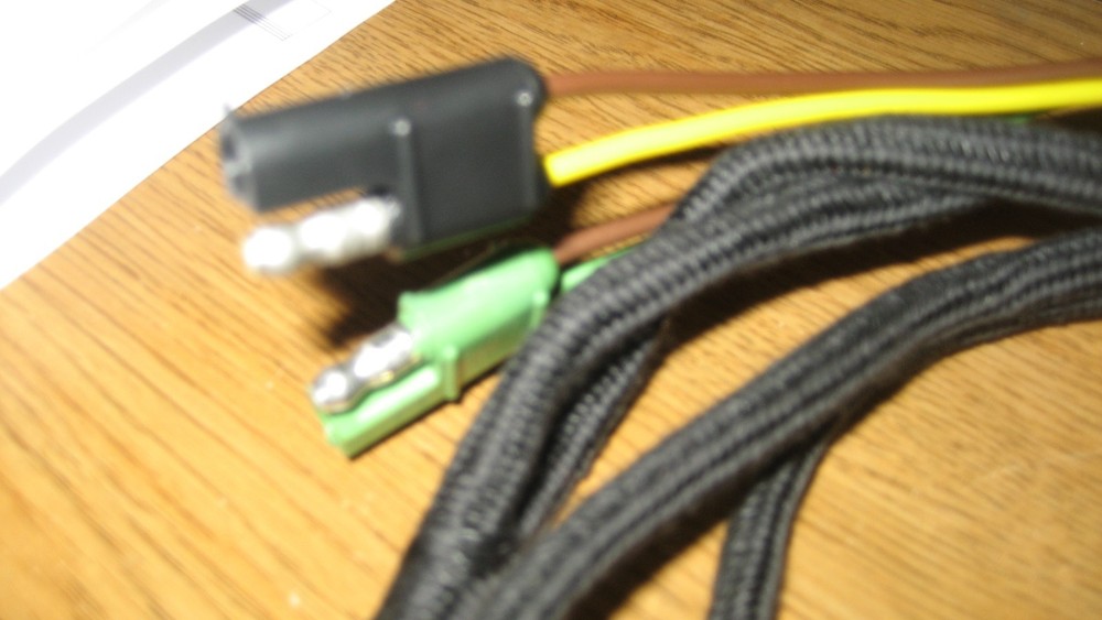 New Taillight Wiring Harness C6TB13B409B 1966 Bronco Only With Out Backup Light