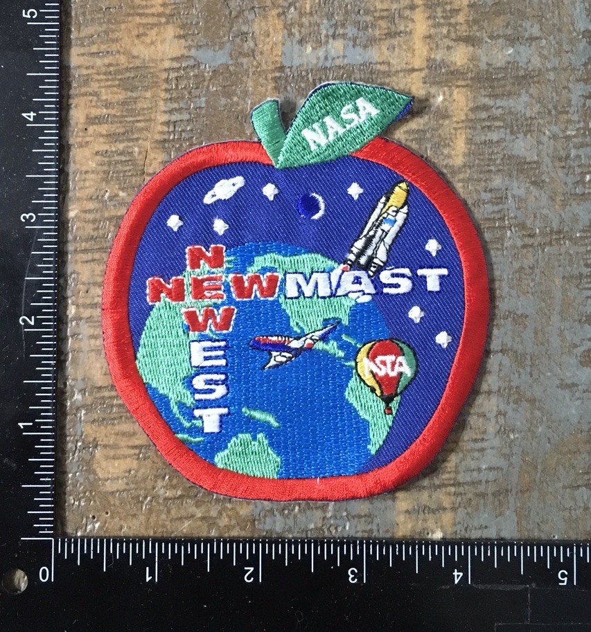 NASA NEWEST & NEWMAST Educational Program Patch Science Math Teachers ASTA