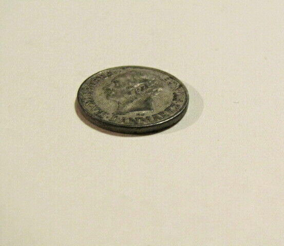 Denmark 1911 25 Ore Silver Coin